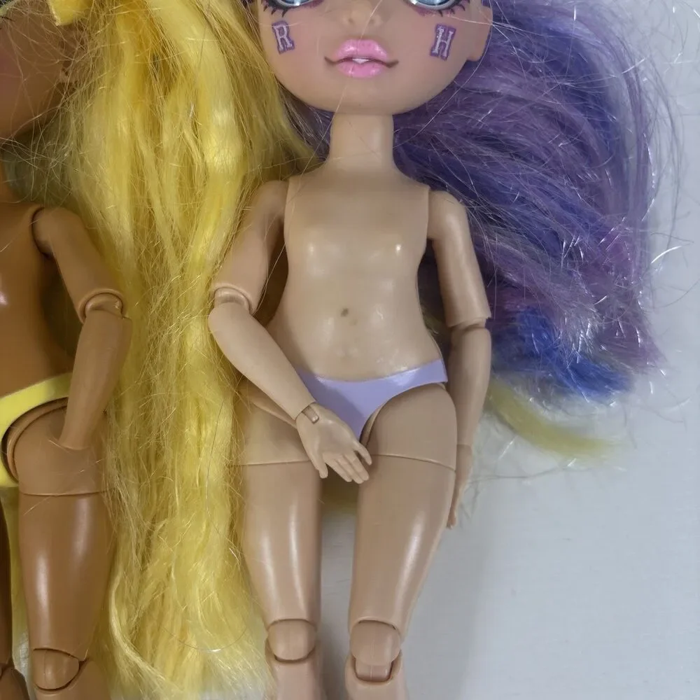 Rainbow High Dolls Bundle x5 Willow Sunny Cheer Amaya Gabriella READ!!